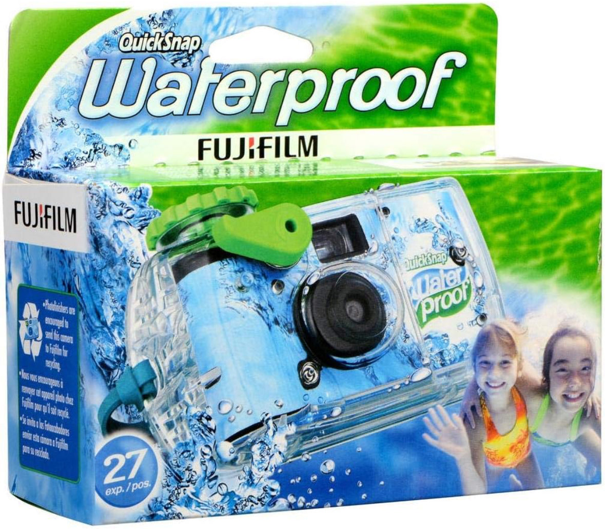 Fujifilm QuickSnap Waterproof One-Time Use Camera - 27 Exposures