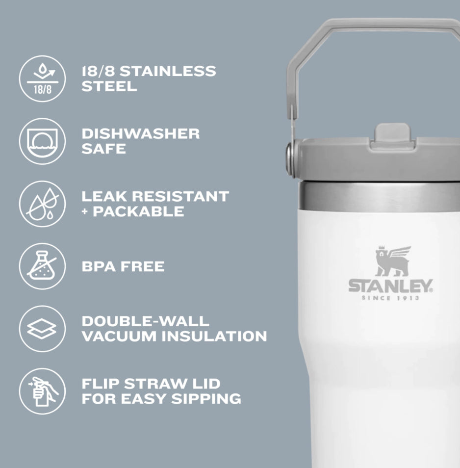 stanley flip straw tumbler 30oz