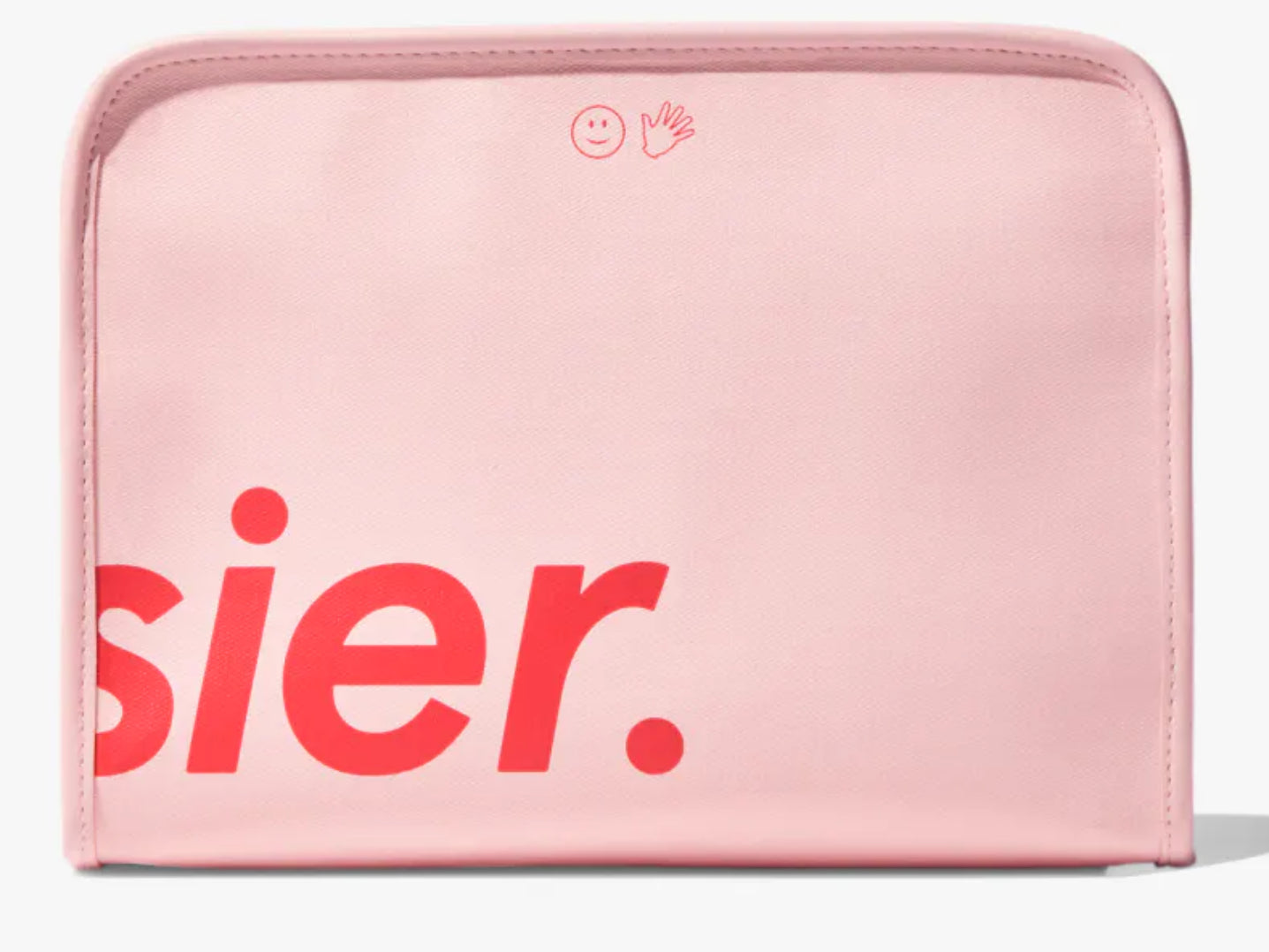 glossier beauty bag